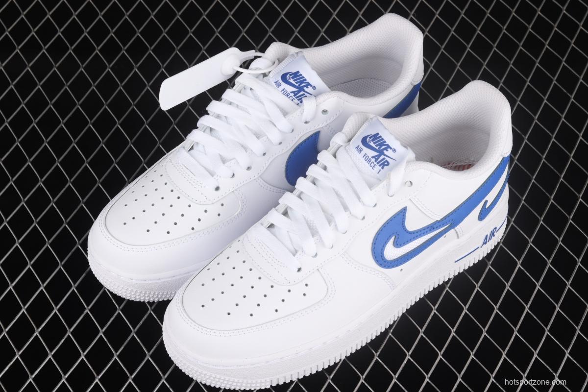 NIKE Air Force 1: 07 Low deconstructs Big Blue Hook low-top Leisure Board shoes DR0143-100