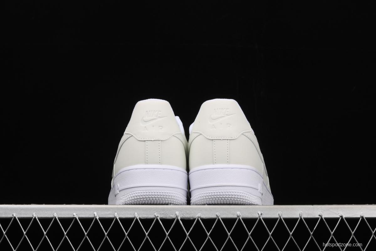 NIKE Air Force 1 Reflective Pearl White 3M reflective low-top casual board shoes DC2062-100