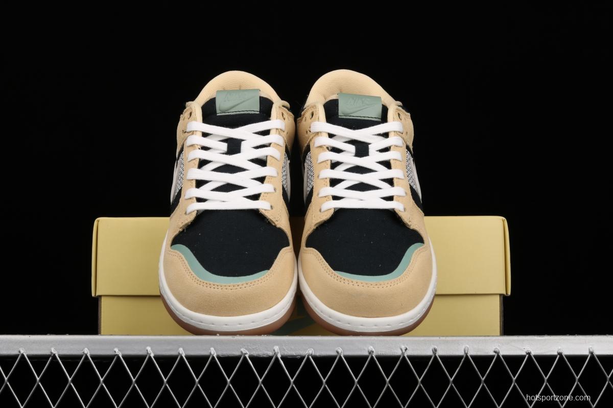 NIKE SB Low DUNK Rooted in Peace embroidery earth color limited low-top skateboard shoes DJ4671-294