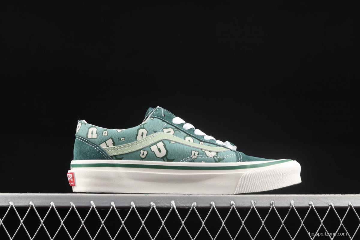 Undefeated x Vans OG Old Skool Lx high-end feeder low-top casual board shoes VN0A4P3X7AF