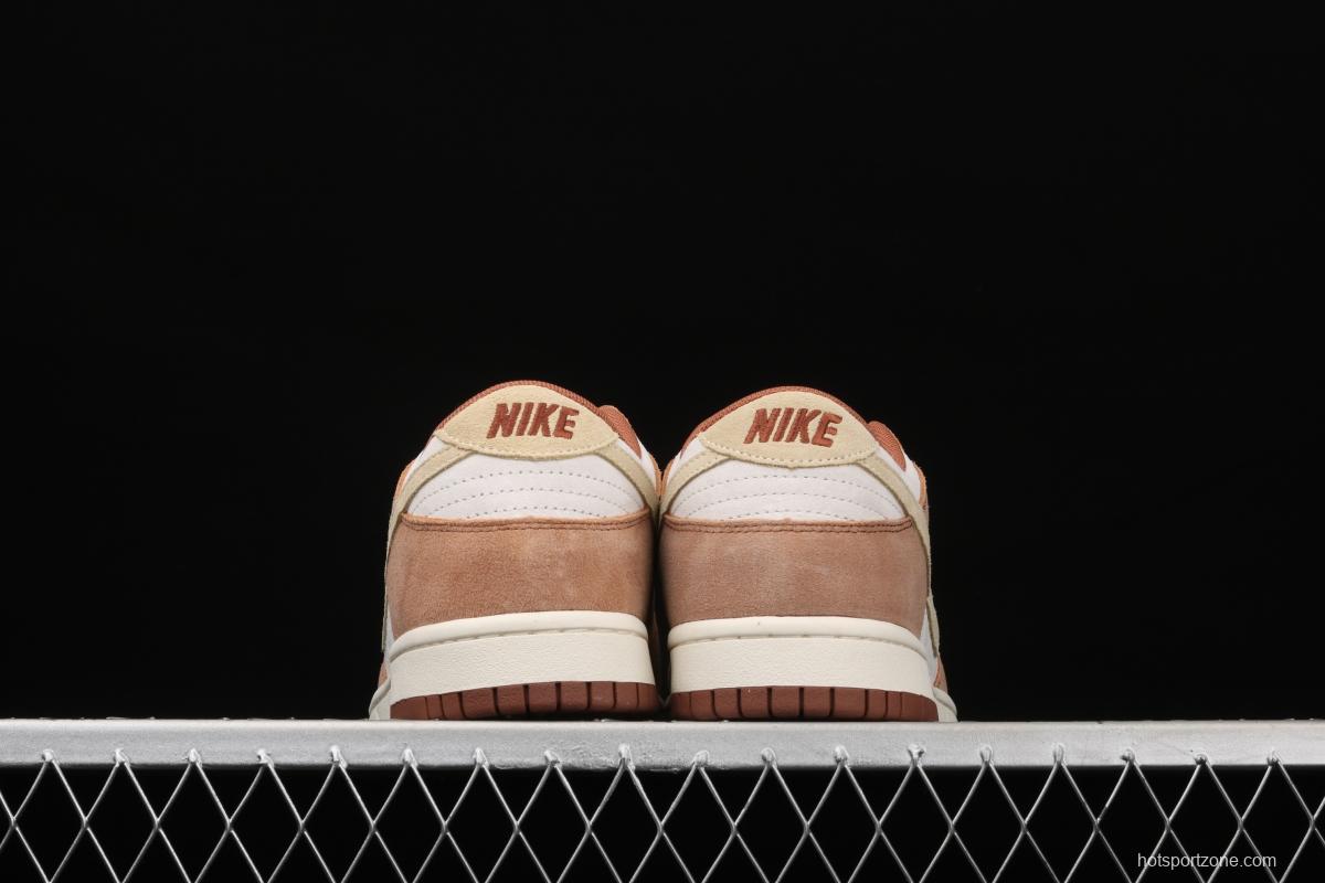 NIKE SB DUNK Low Prm milk brown SB buckle rebound fashion casual board shoes DD1390-100