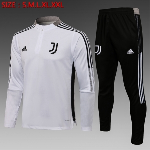 21 22 Juventus Half Zipper White S-2XL B498#