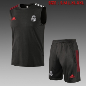 21 22 Real Madrid Vest Dark GreyS-2Xl D579#