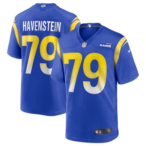 Men's Rob Havenstein Royal Player Limited Team Jersey