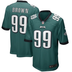 Men's Jerome Brown Midnight Green Retired Player Limited Team Jersey