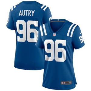 Women's Denico Autry Royal Player Limited Team Jersey