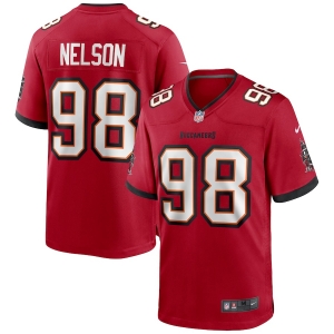 Men's Anthony Nelson Red Player Limited Team Jersey