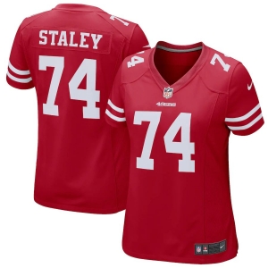 Women's Joe Staley Red Player Limited Team Jersey