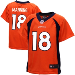 Toddler Peyton Manning Orange Player Limited Team Jersey