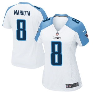 Women's Marcus Mariota White 2015 Player Limited Team Jersey