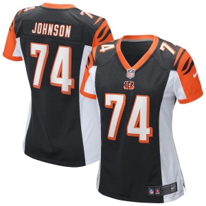 Women's Fred Johnson Black Player Limited Team Jersey