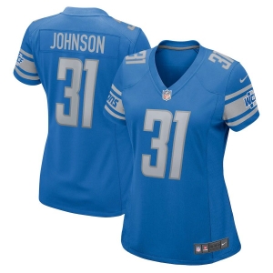 Women's Ty Johnson Blue Player Limited Team Jersey