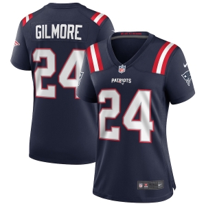 Women's Stephon Gilmore Navy Player Limited Team Jersey