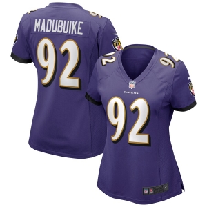 Women's Justin Madubuike Purple Player Limited Team Jersey