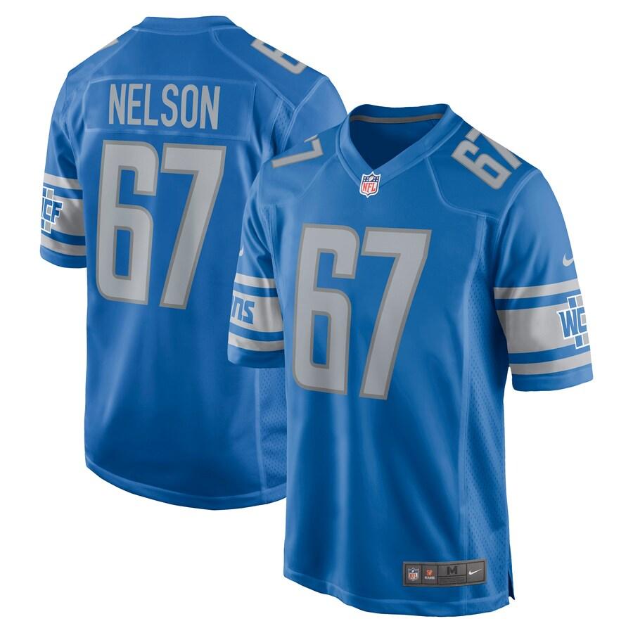 Men's Matt Nelson Blue Player Limited Team Jersey