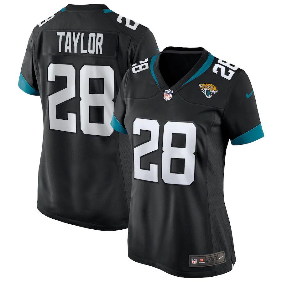 Women's Fred Taylor Black Retired Player Limited Team Jersey