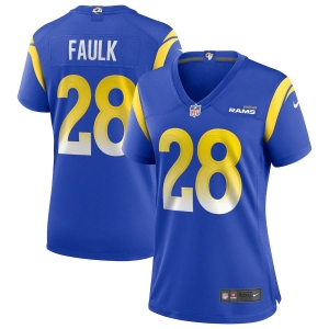 Women's Marshall Faulk Royal Retired Player Limited Team Jersey