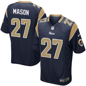 Youth Tre Mason Navy Player Limited Team Jersey