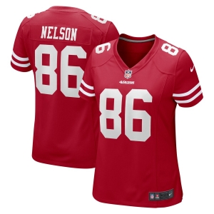 Women's Kyle Nelson Scarlet Player Limited Team Jersey