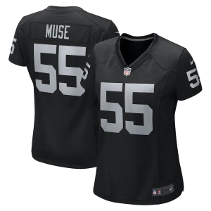Women's Tanner Muse Black Player Limited Team Jersey