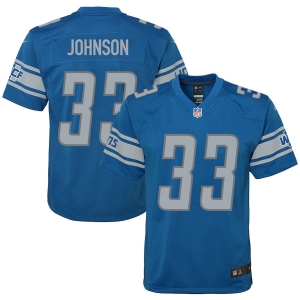 Youth Kerryon Johnson Player Limited Team Jersey - Blue