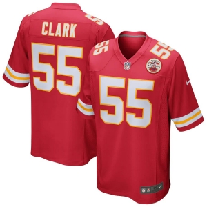 Men's Frank Clark Red Player Limited Team Jersey
