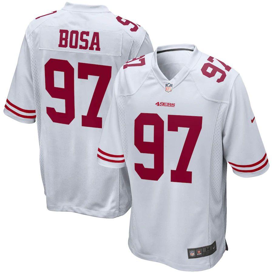 Men's Nick Bosa White Player Limited Team Jersey