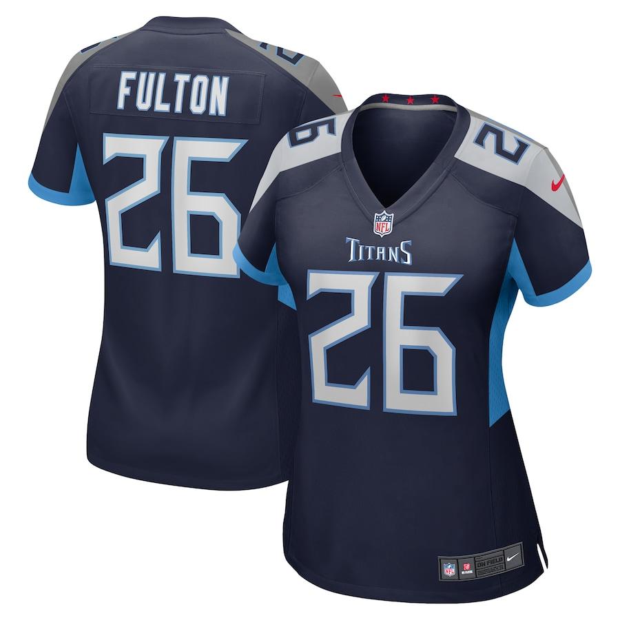 Women's Kristian Fulton Navy Player Limited Team Jersey