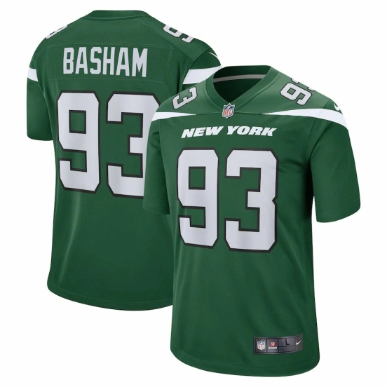 Men's Tarell Basham Gotham Green Player Limited Team Jersey