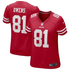 Women's Terrell Owens Scarlet Retired Player Limited Team Jersey