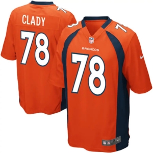 Youth Ryan Clady Orange Player Limited Team Jersey
