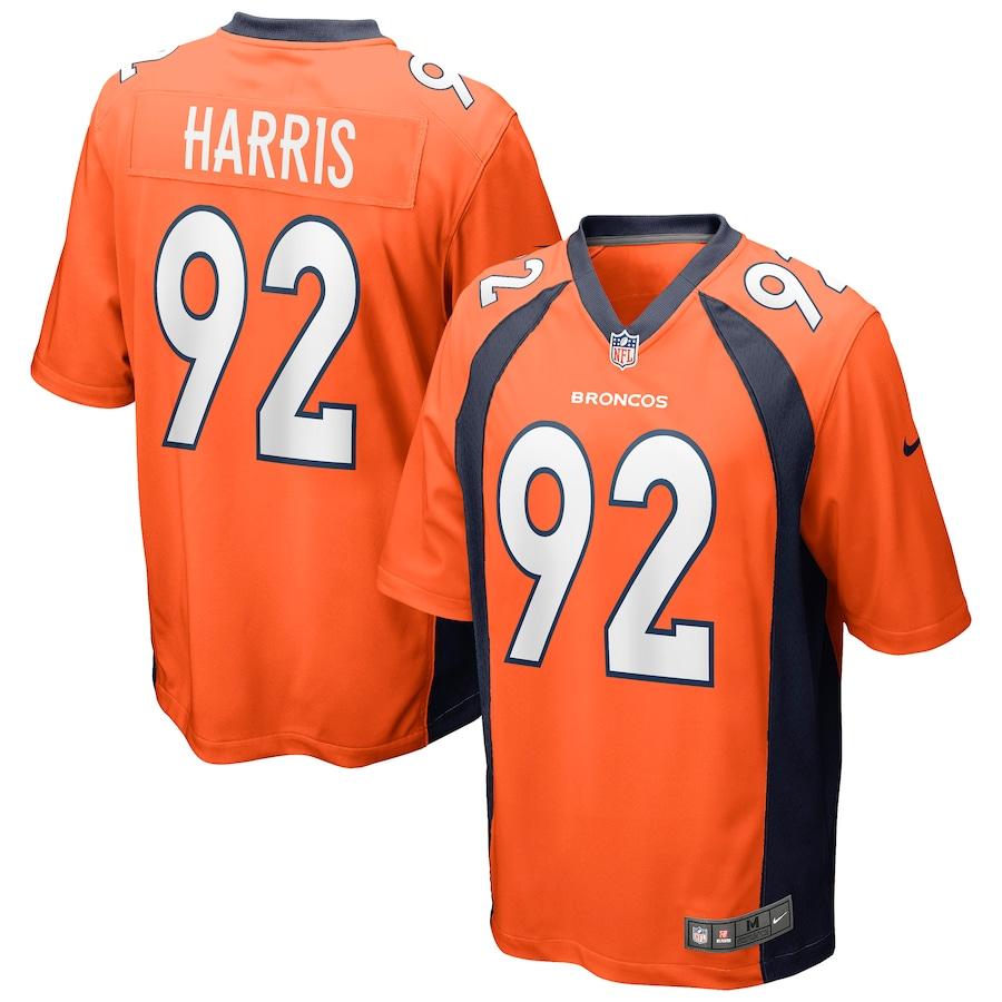 Men's Jonathan Harris Orange Player Limited Team Jersey