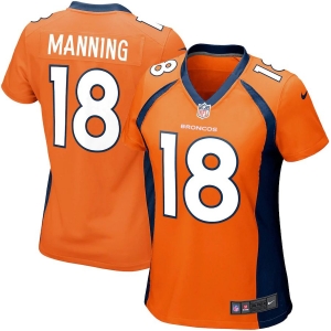 Women's Peyton Manning Orange Player Limited Team Jersey