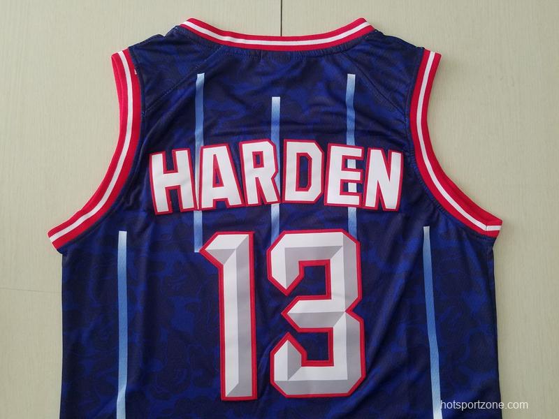 Men's James Harden Fashion Edition Basketball Jersey