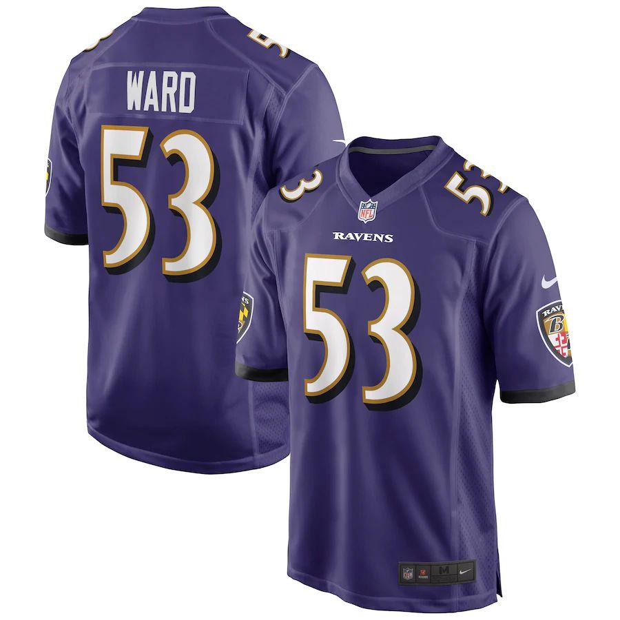 Men's Jihad Ward Purple Player Limited Team Jersey