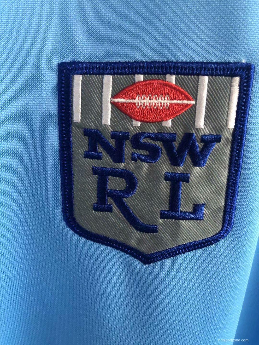 NSW Blues 1985 Men's Retro Rugby Jersey