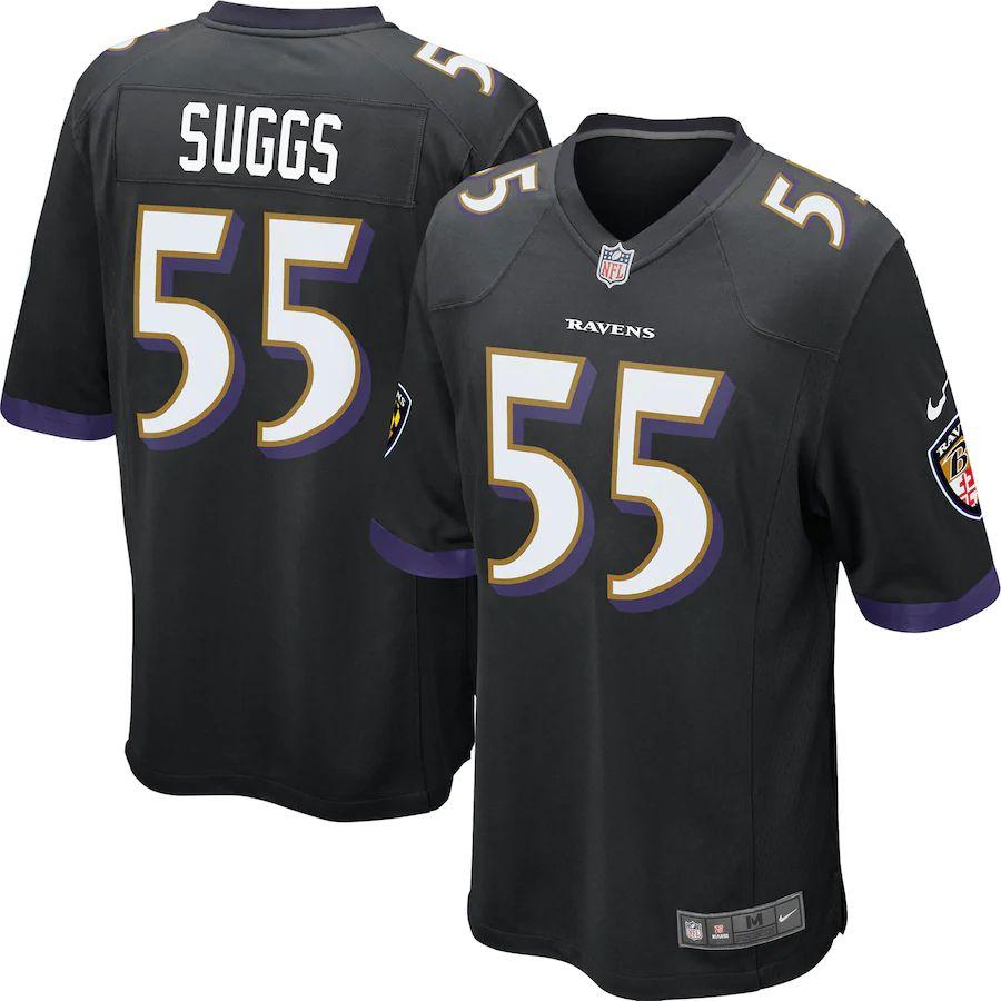 Youth Terrell Suggs Black Alternate Player Limited Team Jersey