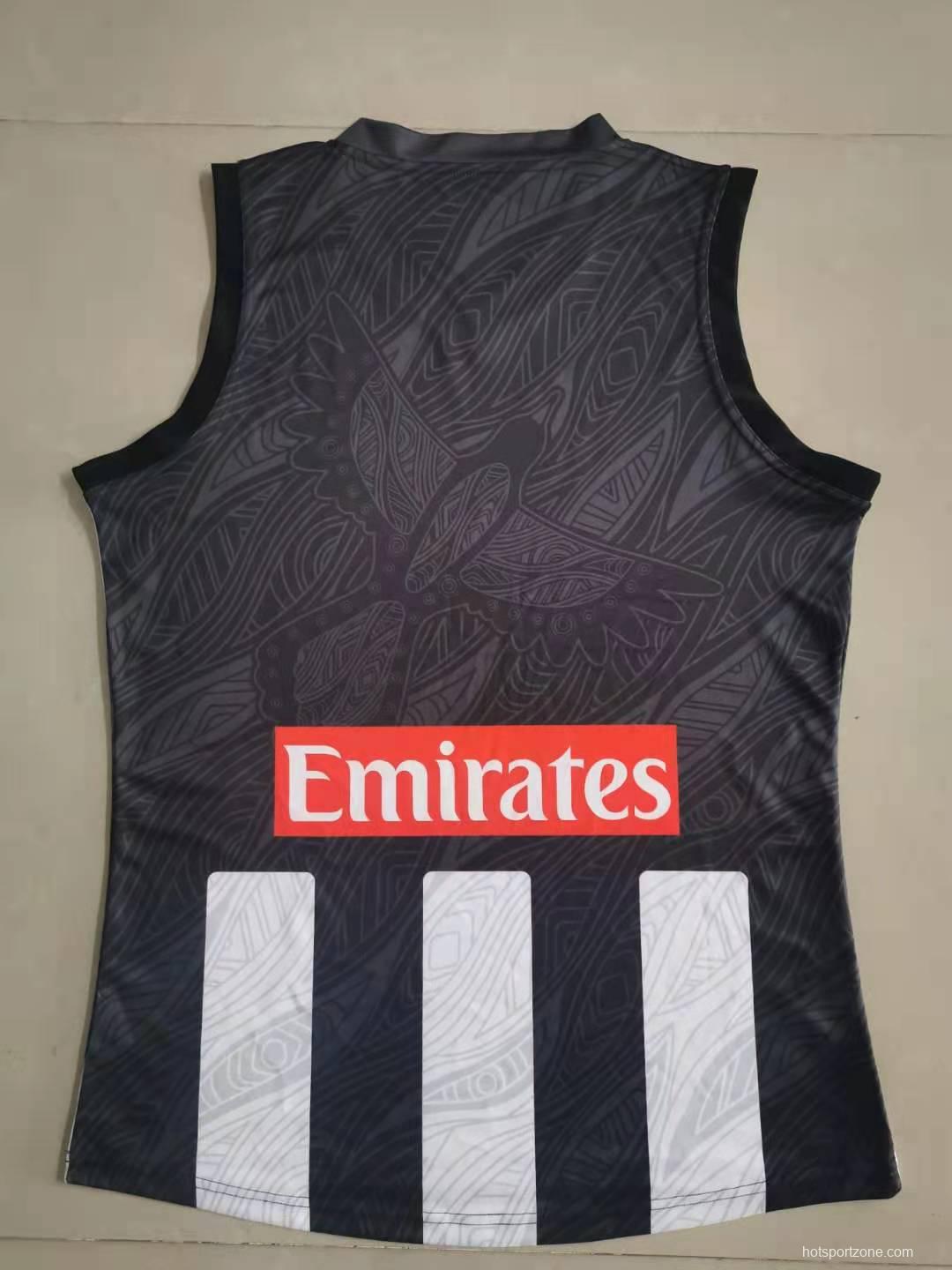 Collingwood Magpies 2021 Men's Indigenous Guernsey