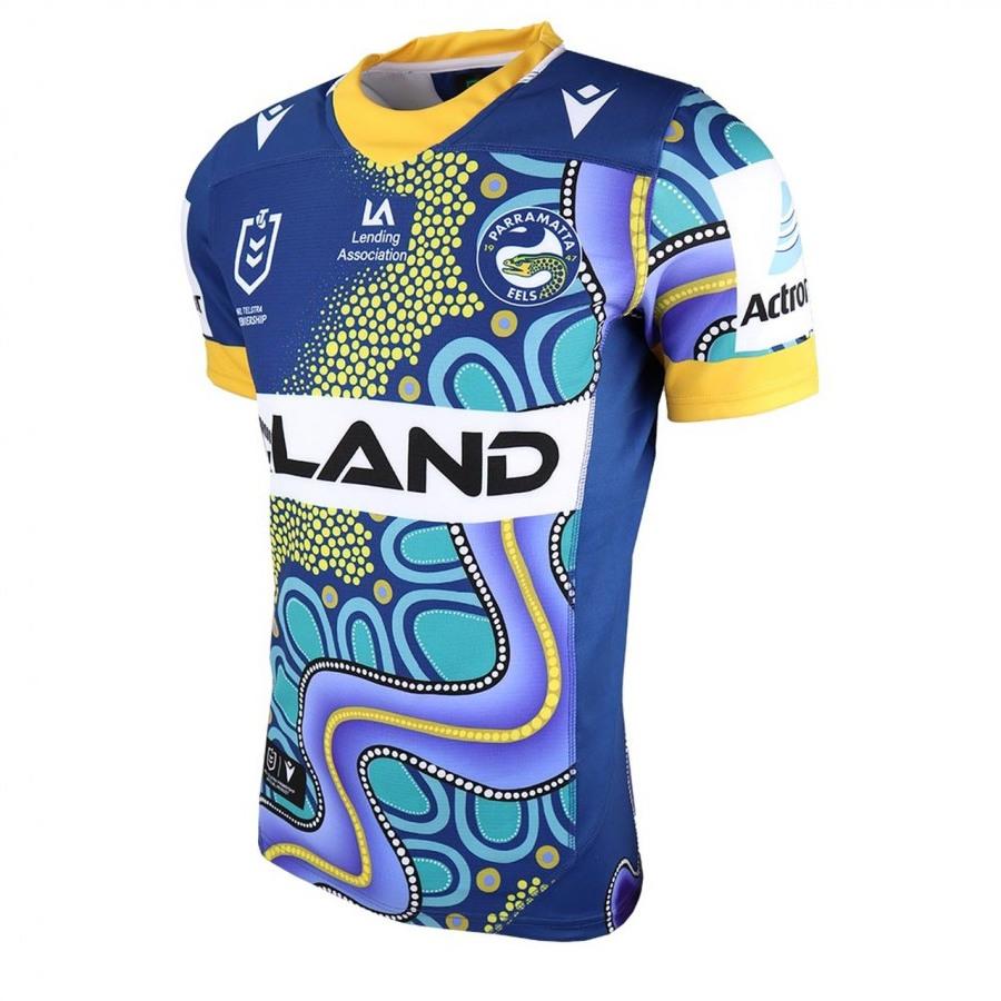 Parramatta Eels 2021 Mens Indigenous Rugby Jersey