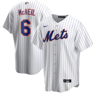 Youth Jeff McNeil White&amp;Royal Home 2020 Player Team Jersey
