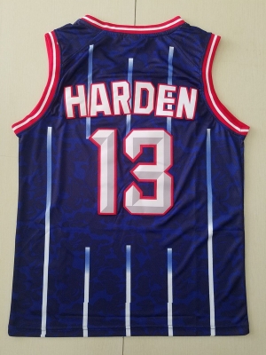 Men's James Harden Fashion Edition Basketball Jersey