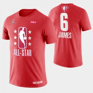 Adult LeBron James Maroon 2022 All-Star Game Name &amp; Number T-Shirt
