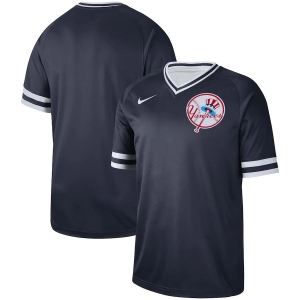 Youth Navy Cooperstown Collection Legend V-Neck Team Jersey
