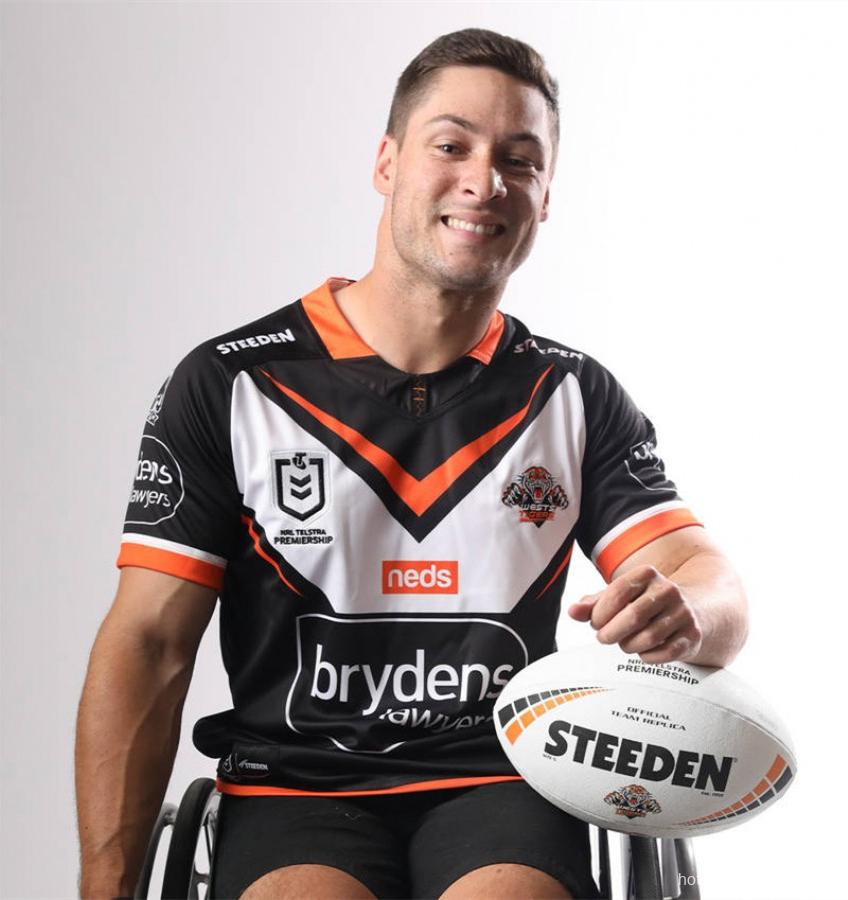 Wests Tigers 2021 Men's Home Rugby Jersey