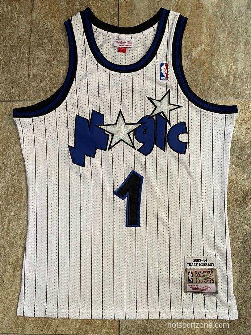 Men's Tracy McGrady White Retro Classic Team Jersey