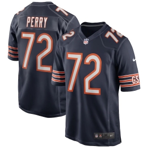 Men's William Perry Navy Retired Player Limited Team Jersey