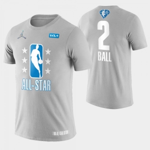 Adult LaMelo Ball Gray 2022 All-Star Game Name &amp; Number T-Shirt