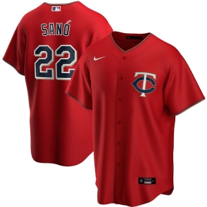 Youth Miguel Sano Red Alternate 2020 Player Team Jersey