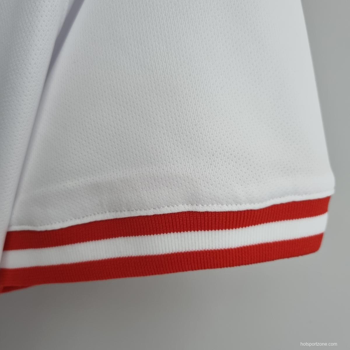 2022 Denmark Hummel x BLS Hafnia Limited Edition White Soccer Jersey