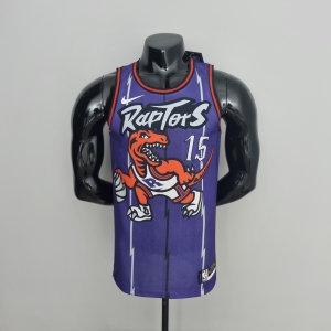 Toronto Raptors CARTER#15 Purple NBA Jersey